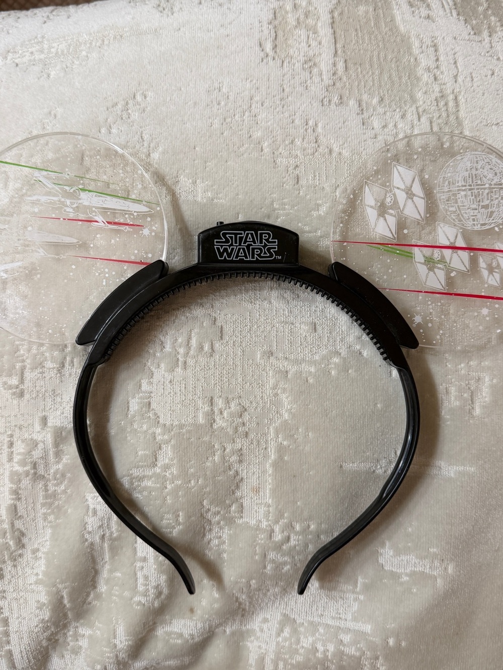 Star Wars Clear TIE Fighter Headband - Black & Clear